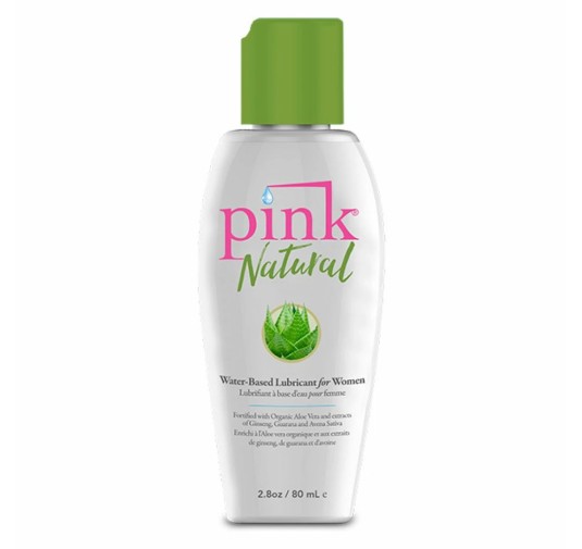 Lubrykant wodny - Pink Natural Water Based Lubricant 80 ml